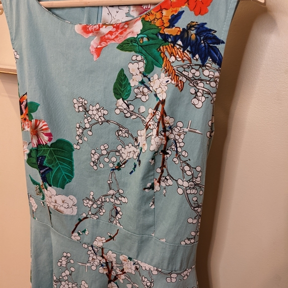 Floral Rockabilly A-Line Dress - Picture 8 of 10